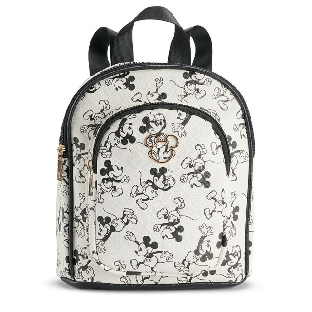 Mickey Mouse Print Mini Backpack Disney